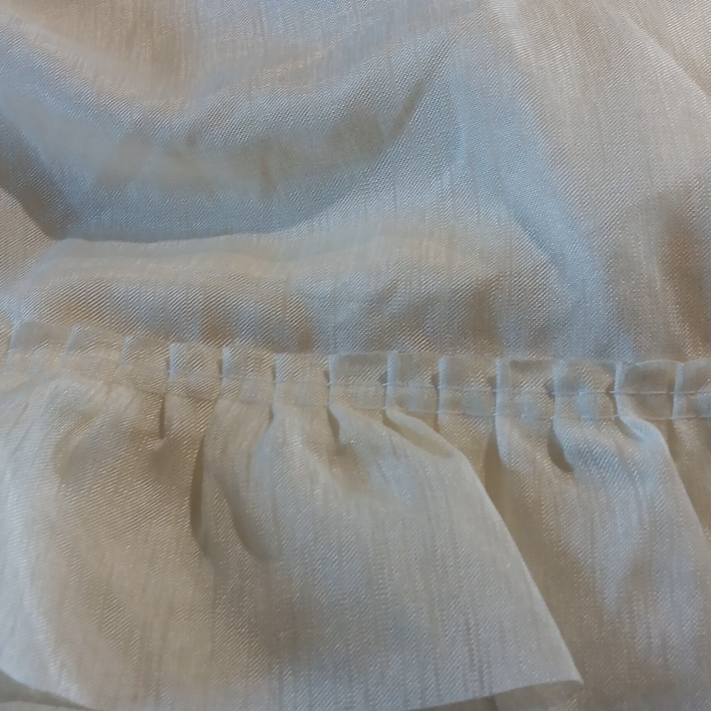 Ruffled Shower Curtain